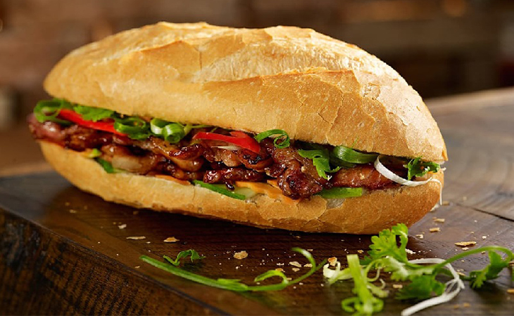 bánh mì thịt bao nhiêu calo